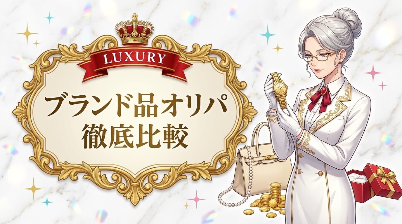 【2026年最新】ブランド品オリパおすすめ徹底比較!高還元率で安全な選び方と当たりやすいサイト