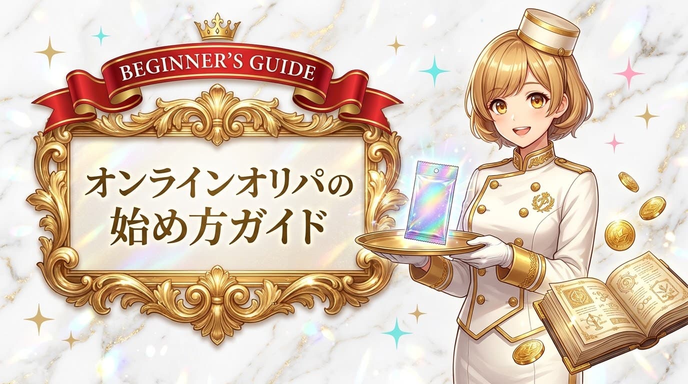 【初心者向け】オンラインオリパの始め方ガイド|登録から発送までの5ステップ